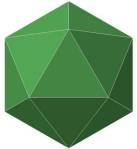 Green Icosahedron