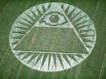 Pyramid All Seeing Eye Crop Circle